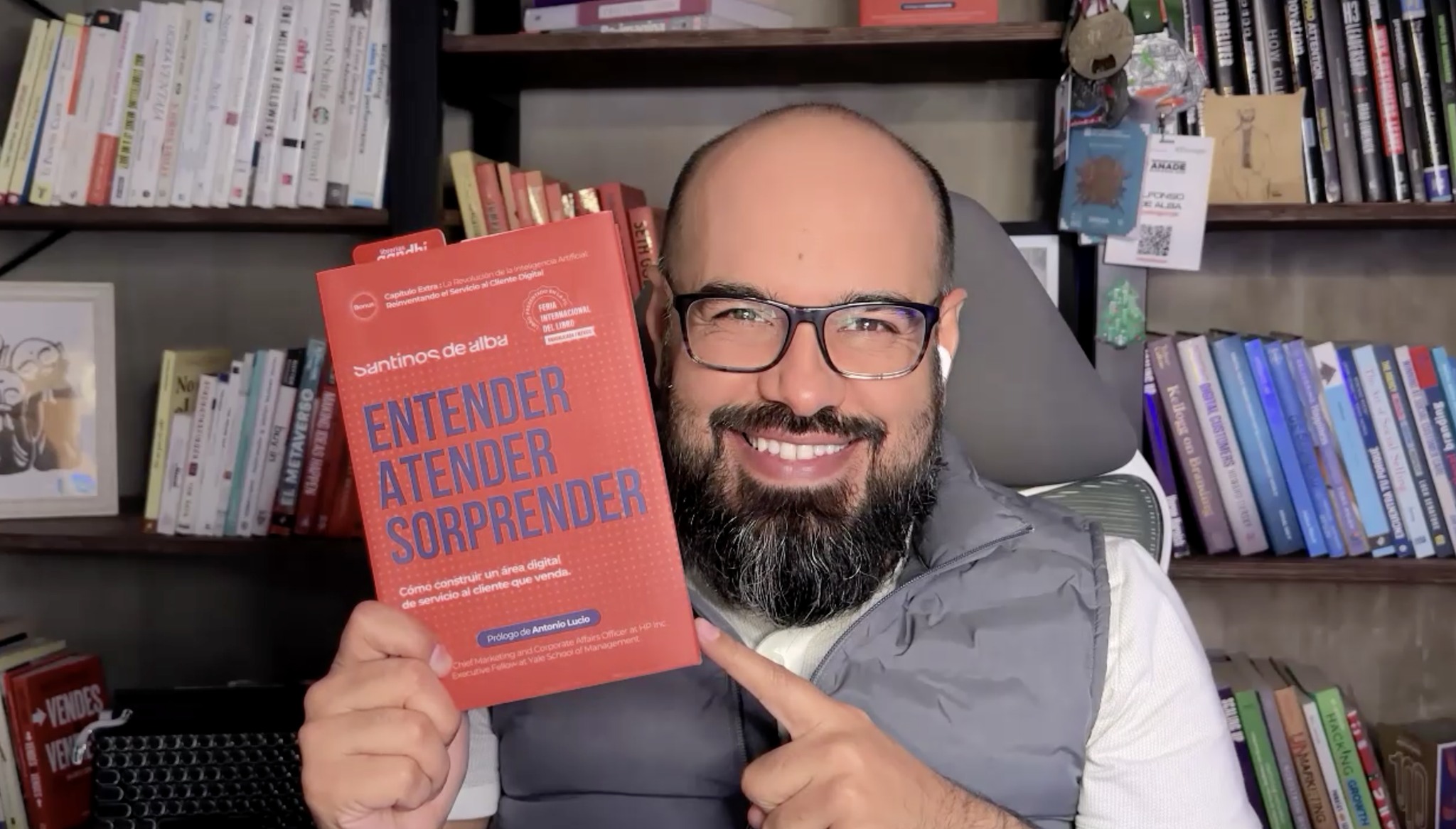 Libro Entender, Atender, Sorprender, Santinos De Alba