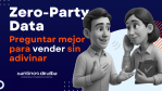 Zero-Party Data: escuchar al cliente y pedir datos con permiso para personalizar sin adivinar Título de la imagen: Zero-Party Data datos declarados en blanco y negro estilo Pixar